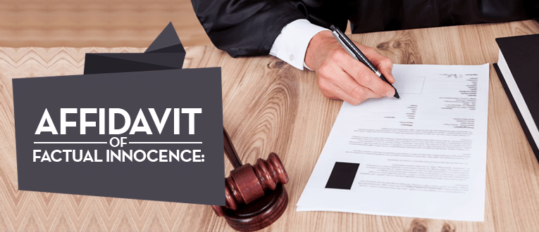 AFFIDAVIT OF FACTUAL INNOCENCE