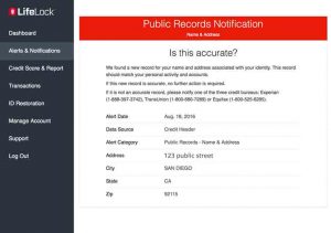 Lifelock Comparison Chart